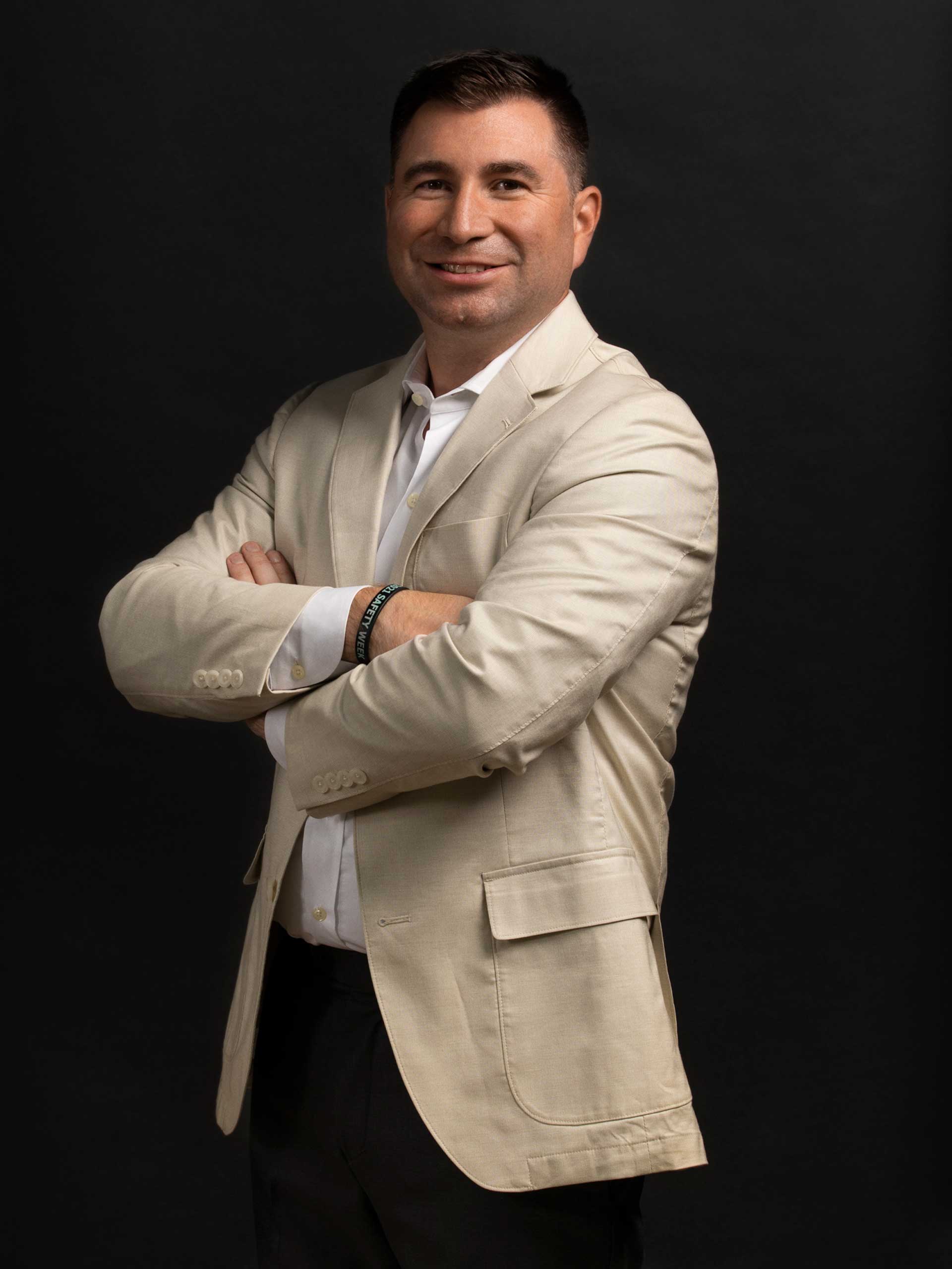 Headshot of Marco Pio, Safety Manager
