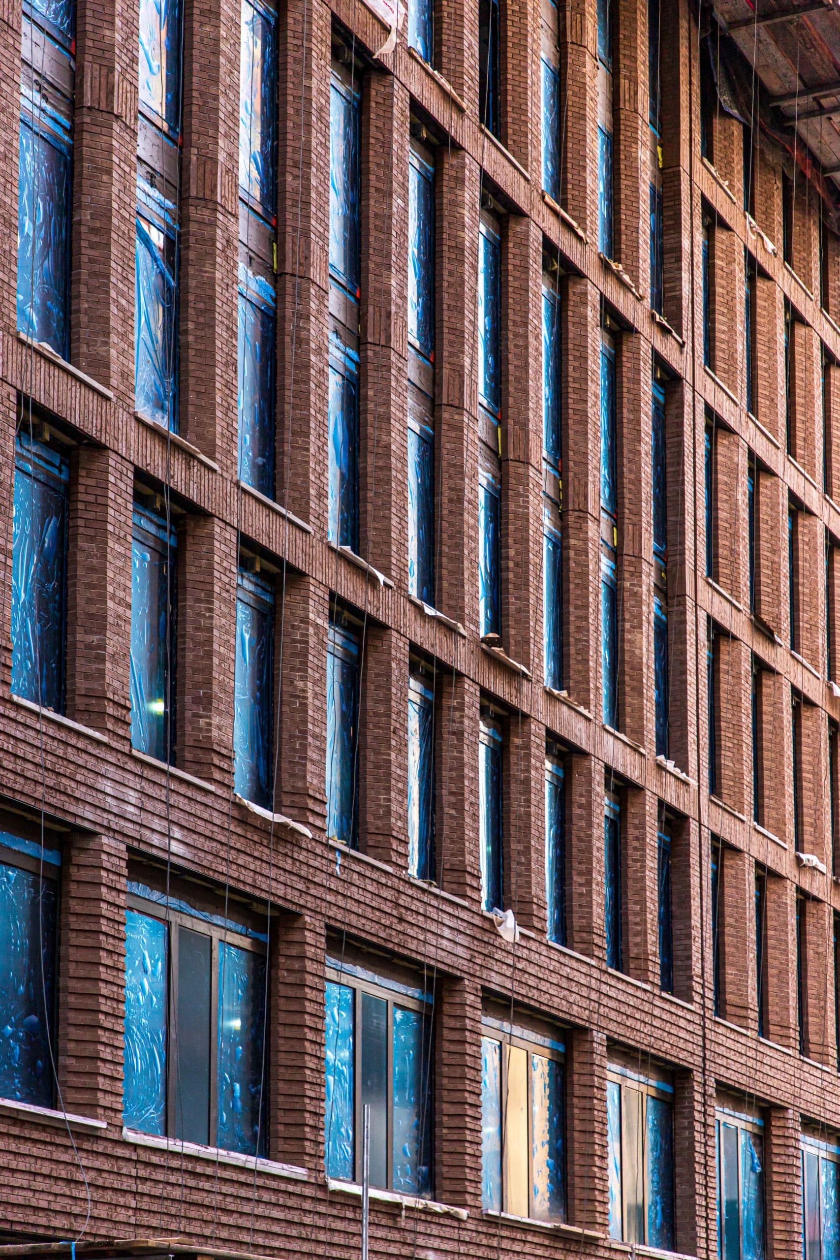 Facade detail of 241 West.