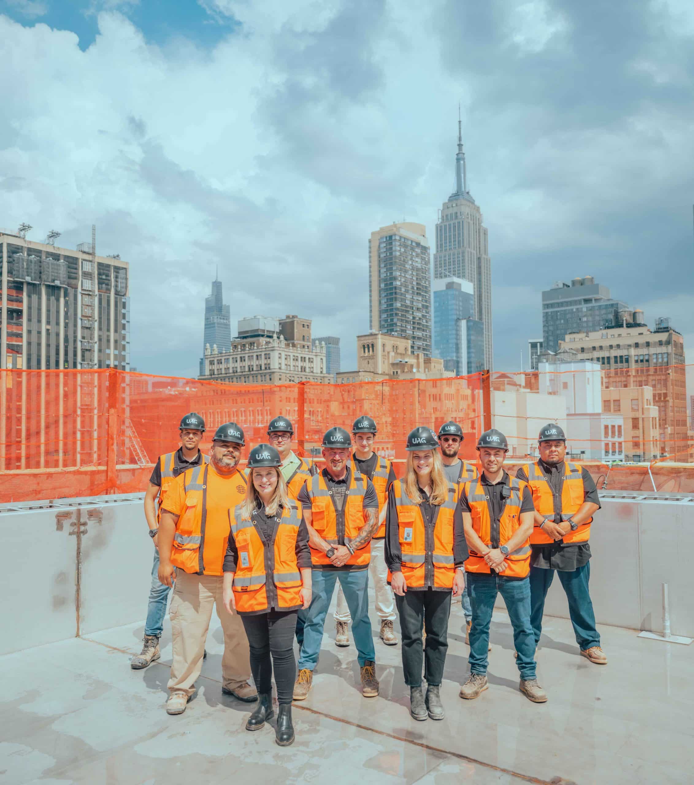 UAG team performing preconstruction and construction management services.