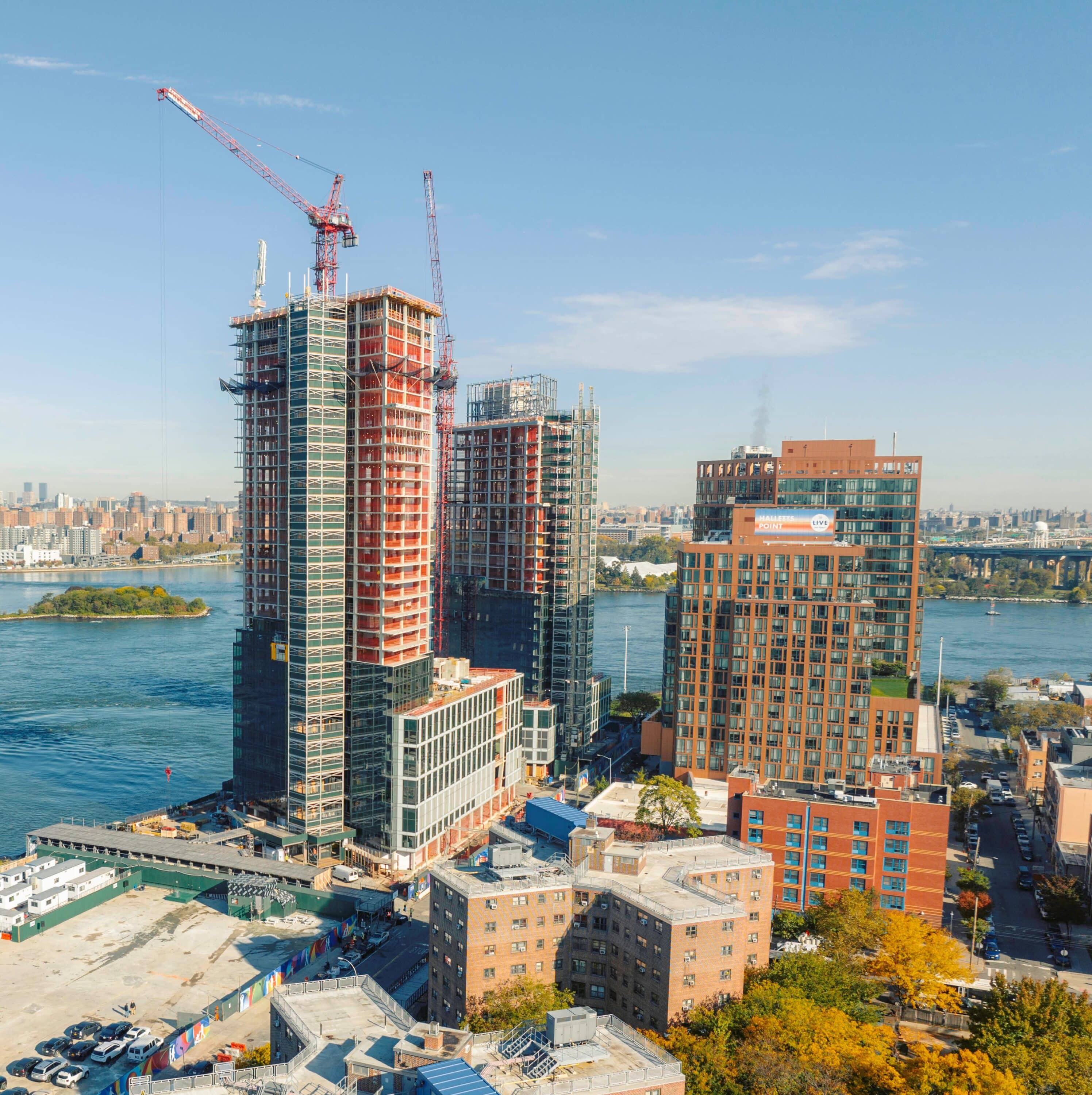 The Durst Organization & Urban Atelier Group Top Out Halletts Point Development