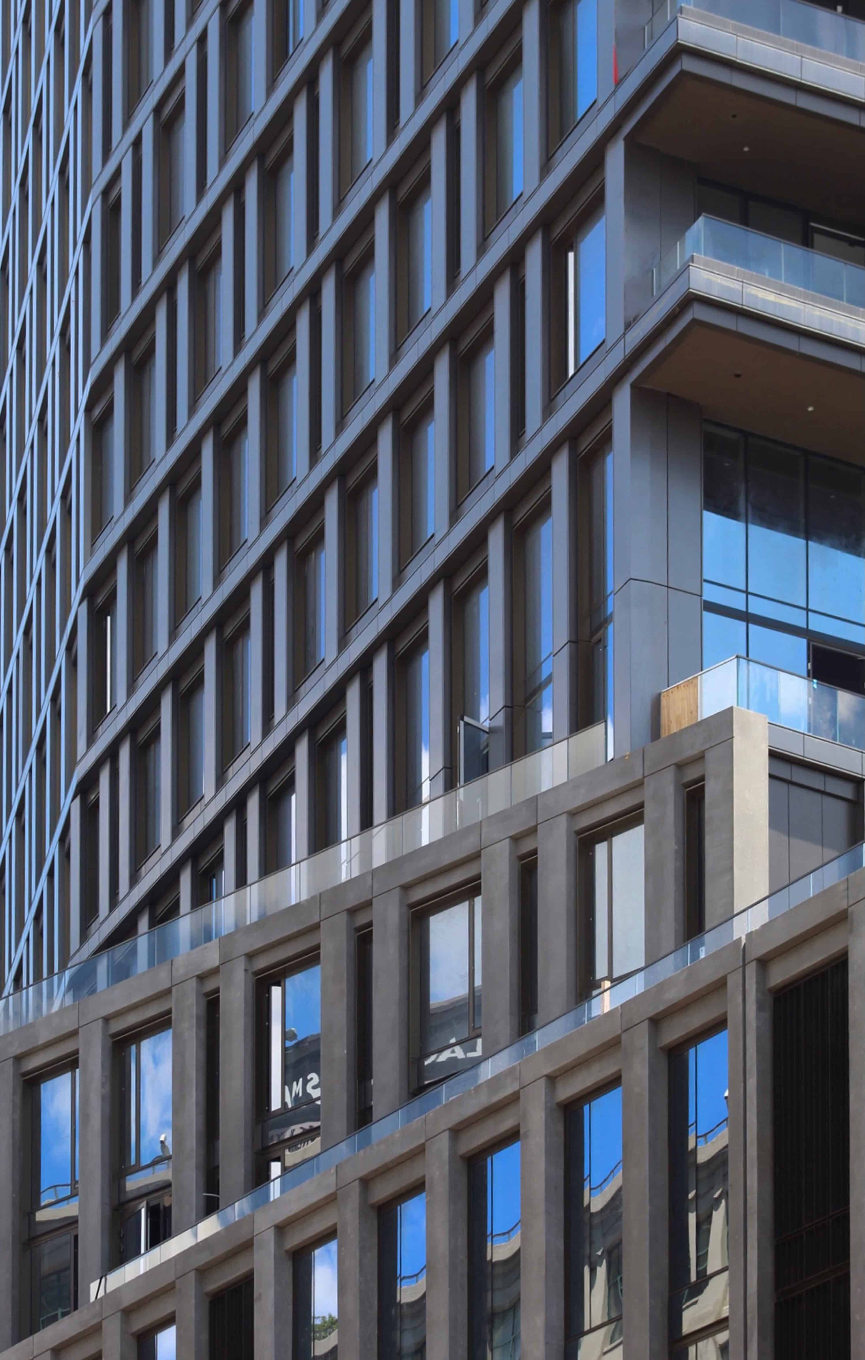 Facade of Olympia Dumbo building.