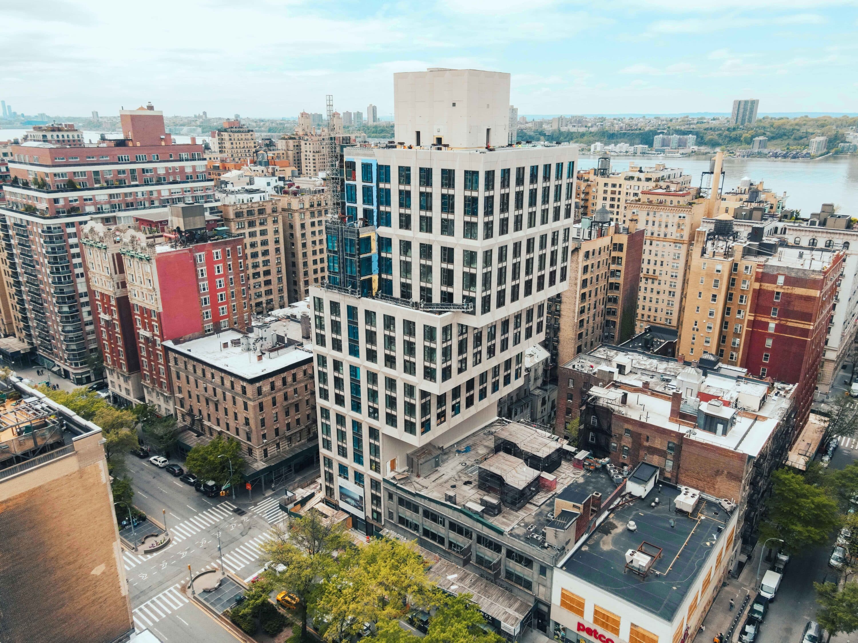 Exterior shot of Westly, a boutique residential condo undergoing preconstruction and construction services.
